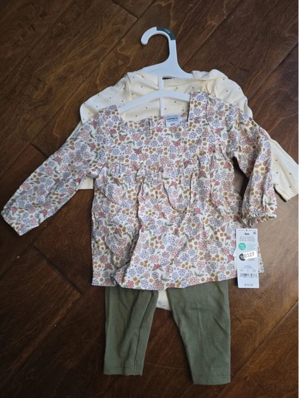 6m brand new three piece outfit set from carter's item, 327G5